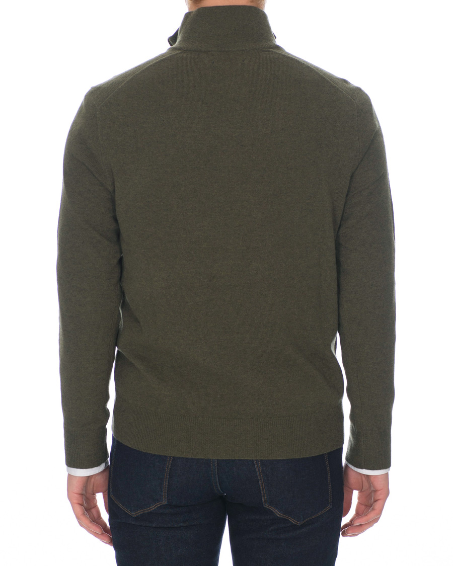 Herre | Trøjer | Polo Ralph Lauren | Merino Half Zip Olive