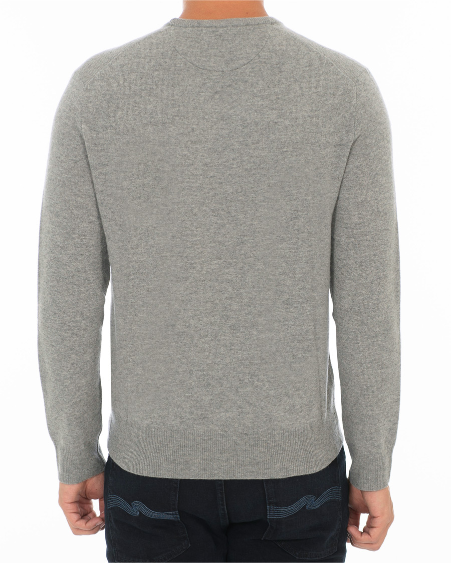 Herre | Trøjer | Polo Ralph Lauren | Lambswool Crew Neck Pullover Fawn Grey Heather