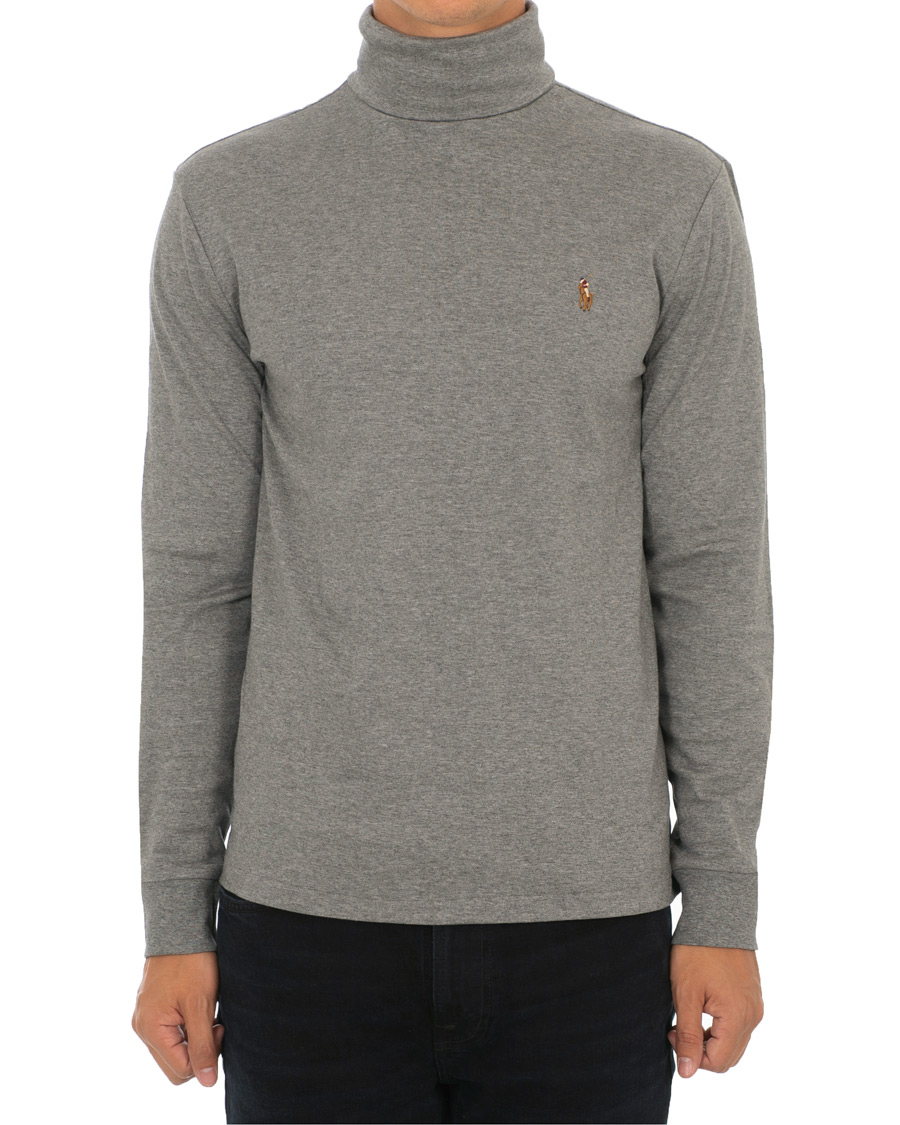 Polo Ralph Jersey Rollneck Grey - CareOfCarl.dk