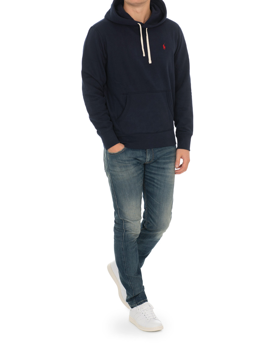 Herre | Trøjer | Polo Ralph Lauren | RL Fleece Hoodie Cruise Navy