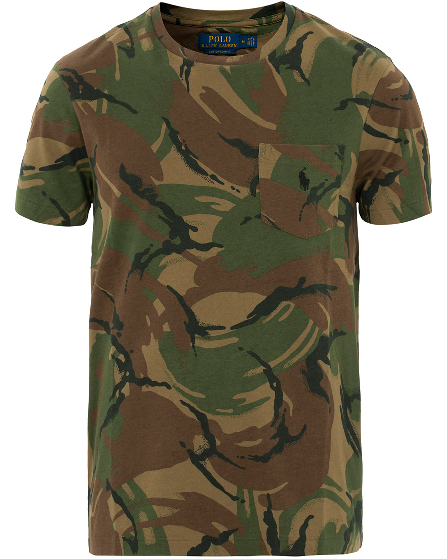Herre | T-Shirts | Polo Ralph Lauren | Crew Neck Tee Camo