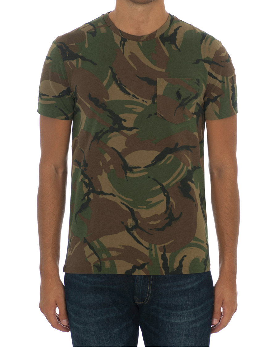 Herre | T-Shirts | Polo Ralph Lauren | Crew Neck Tee Camo