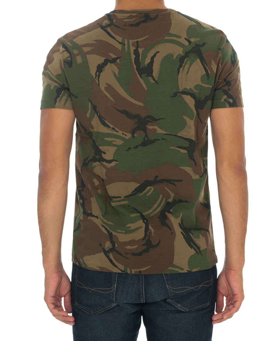 Herre | T-Shirts | Polo Ralph Lauren | Crew Neck Tee Camo