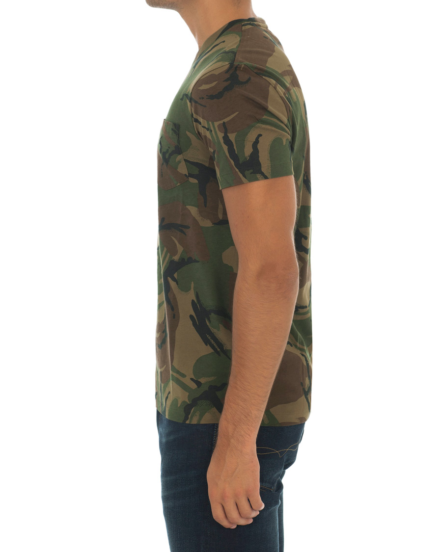 Herre | T-Shirts | Polo Ralph Lauren | Crew Neck Tee Camo