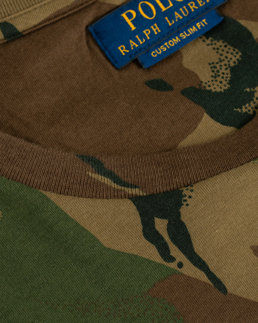 Herre | T-Shirts | Polo Ralph Lauren | Crew Neck Tee Camo