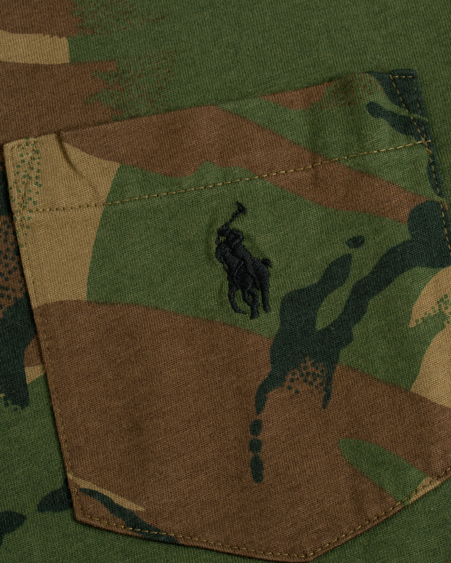 Herre | T-Shirts | Polo Ralph Lauren | Crew Neck Tee Camo