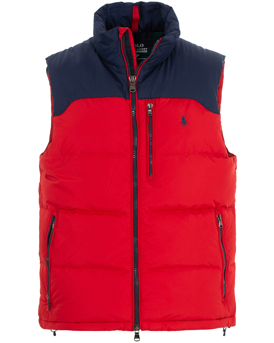 Herre | Jakker | Polo Ralph Lauren | Down Vest Navy/Red
