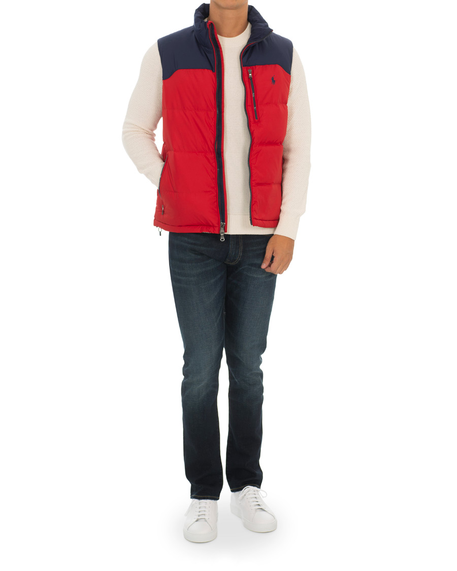 Herre | Jakker | Polo Ralph Lauren | Down Vest Navy/Red