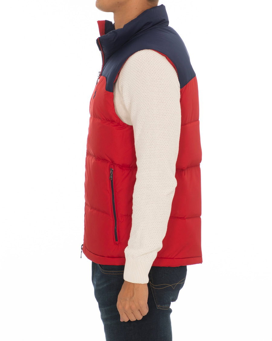 Herre | Jakker | Polo Ralph Lauren | Down Vest Navy/Red
