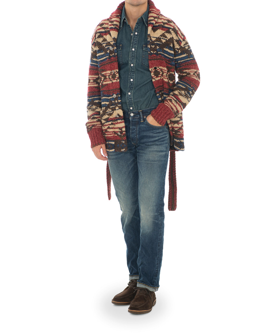 Herre | Jeans | RRL | Low Straight Fit Selvedge Jeans Milwaukee Wash