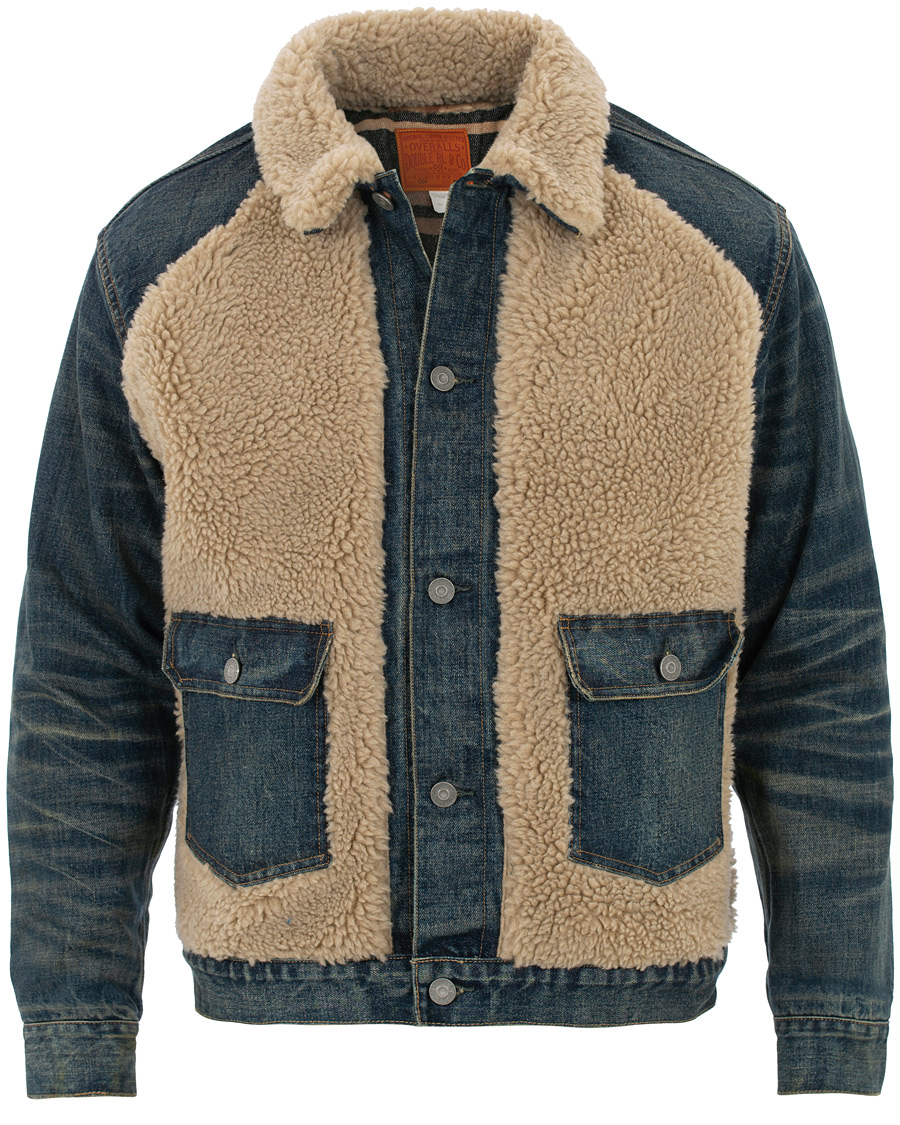 Herre | Jakker | RRL | Denim Grizzly Type I Jacket Indigo