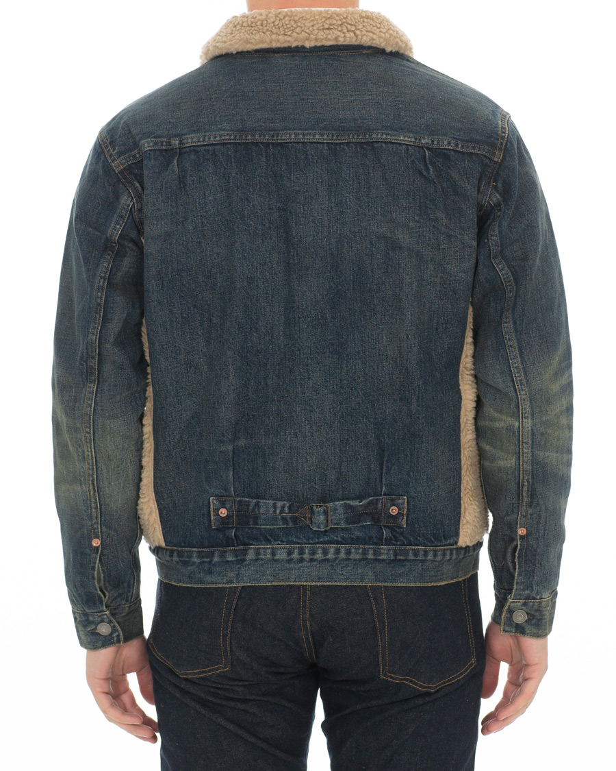 Herre | Jakker | RRL | Denim Grizzly Type I Jacket Indigo