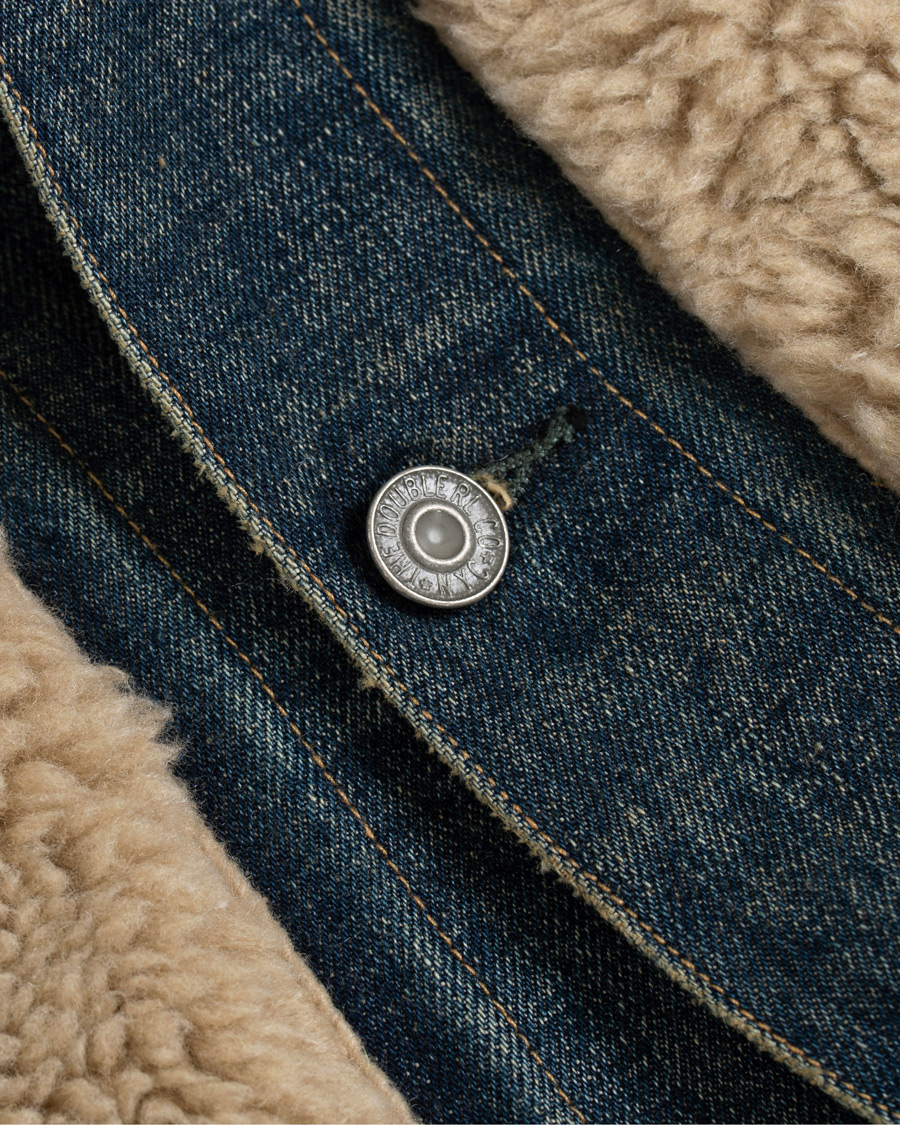 Herre | Jakker | RRL | Denim Grizzly Type I Jacket Indigo