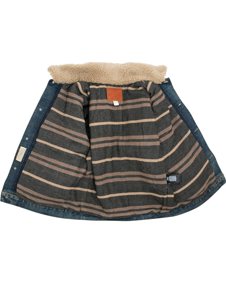 Herre | Jakker | RRL | Denim Grizzly Type I Jacket Indigo