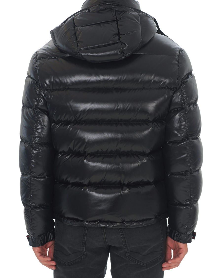 Herre | Jakker | Ralph Lauren Purple Label | Nylon Down Jacket Black