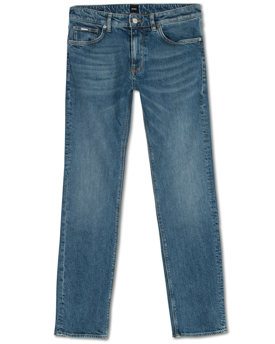 Abnorm Lull mave BOSS Maine Stretch Candiani Jeans Light Blue - CareOfCarl.dk