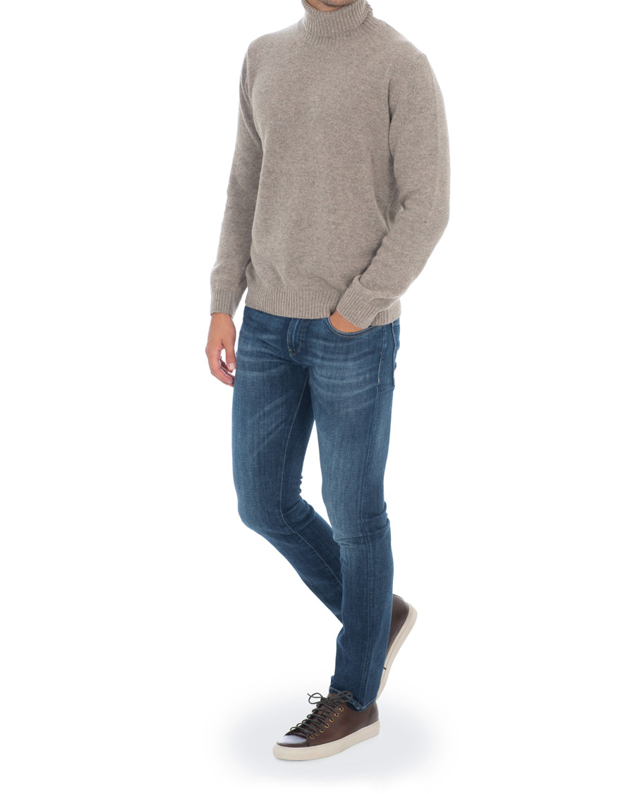Herre | Jeans | BOSS BLACK | BOSS Delaware Stretch Candiani Jeans Blue