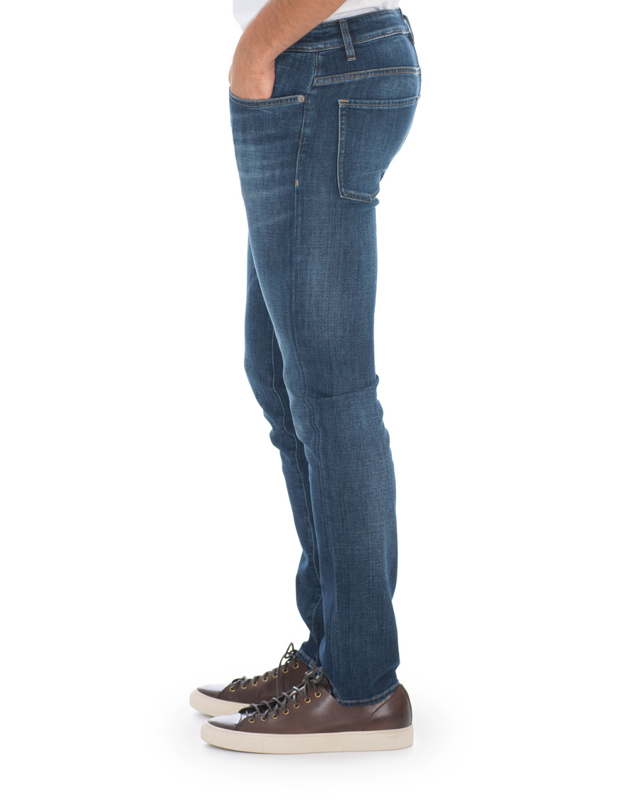 Herre | Jeans | BOSS BLACK | BOSS Delaware Stretch Candiani Jeans Blue