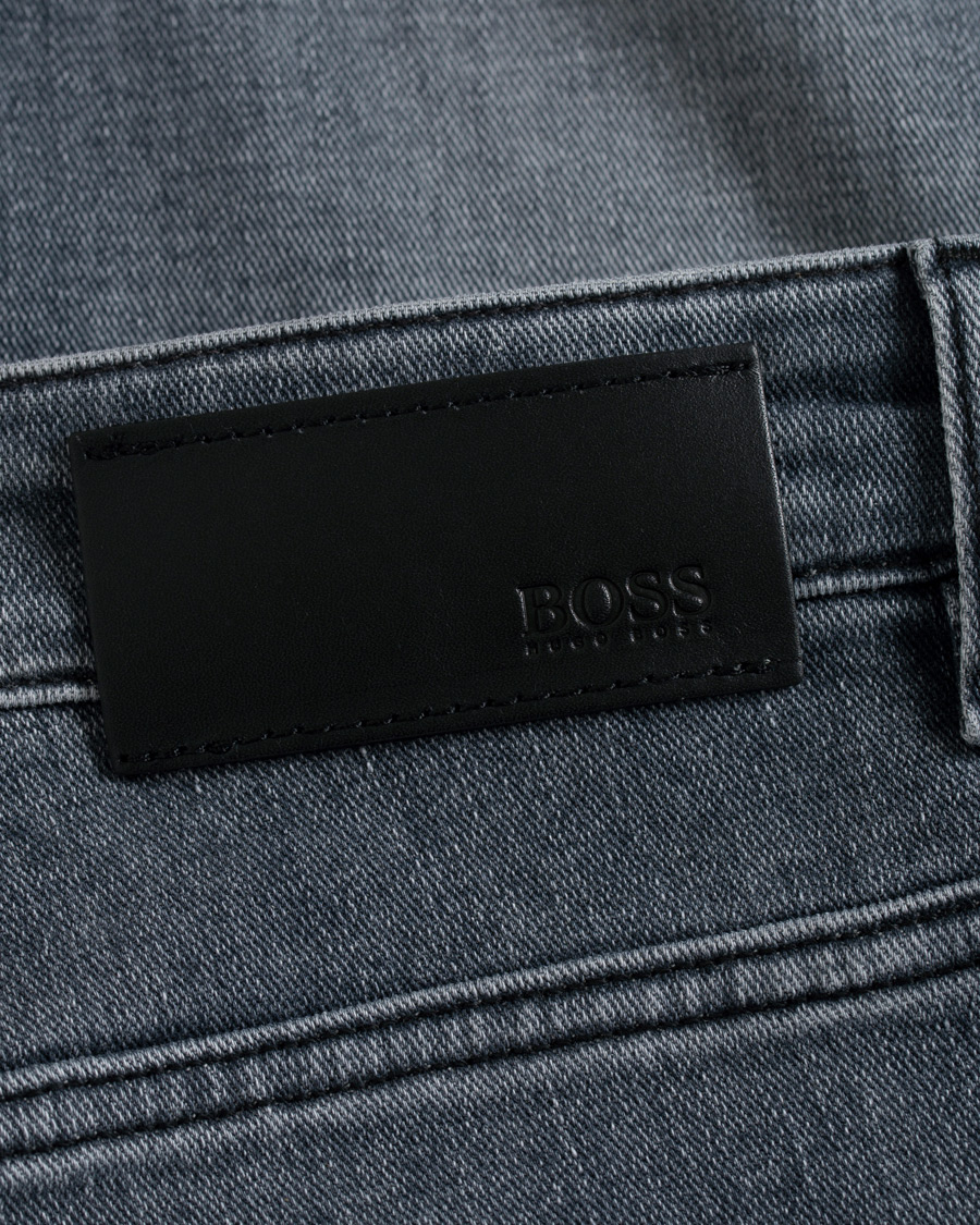 Herre | Jeans | BOSS BLACK | BOSS Delaware Stretch Candiani Jeans Grey
