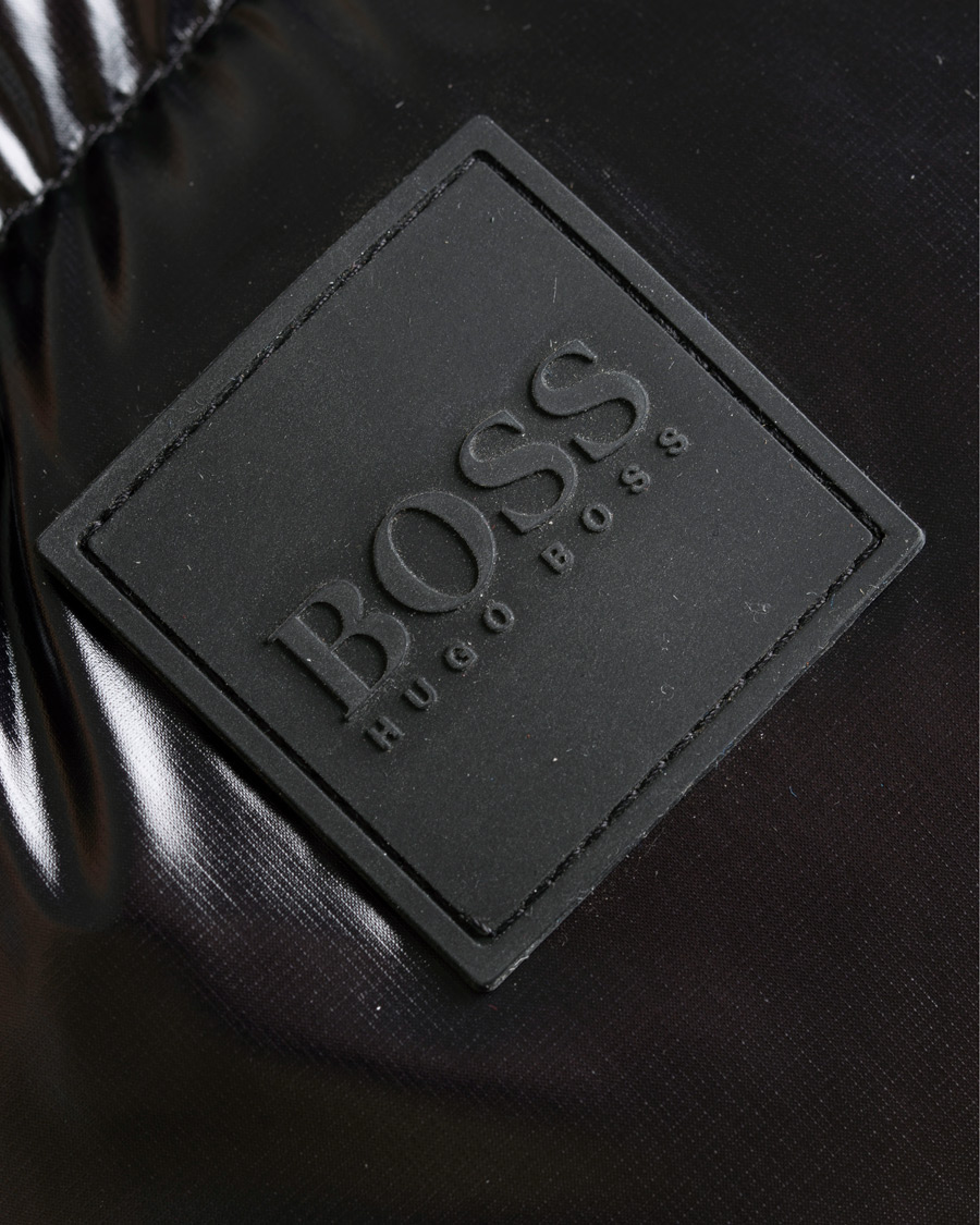 Herre | Jakker | BOSS BLACK | BOSS Domar High Shine Hooded Jacket Black