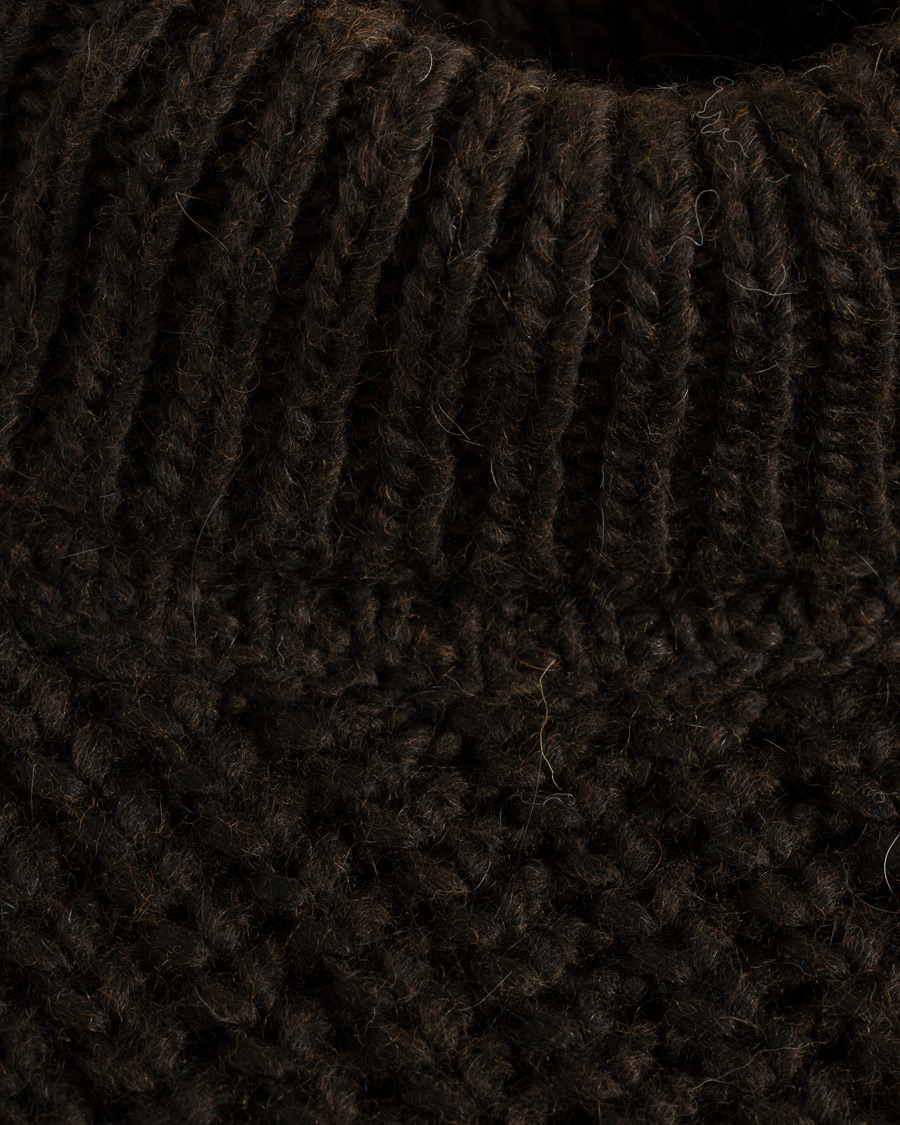 Herre | Trøjer | BOSS BLACK | BOSS Barnnet Alpaca Wool Blend Rollneck Ganache Brown