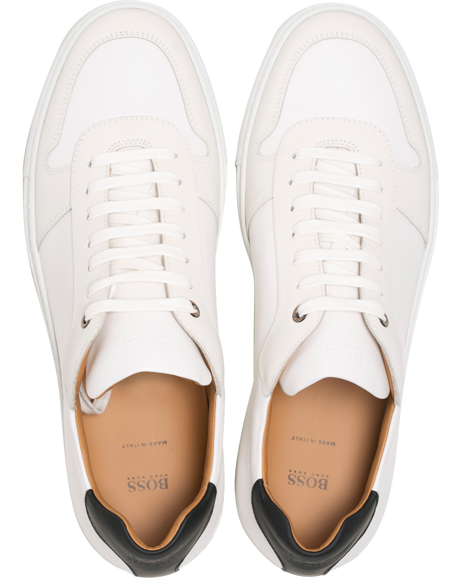 Herre | BOSS Mirage Tenn Sneaker White | BOSS BLACK | BOSS Mirage Tenn Sneaker White
