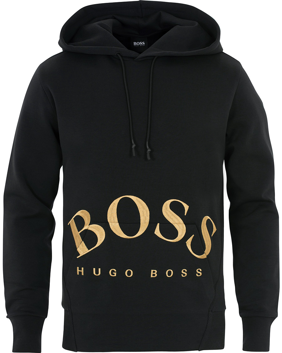 Herre | Trøjer | BOSS GREEN | BOSS Athleisure Sly Hoodie Black/Gold