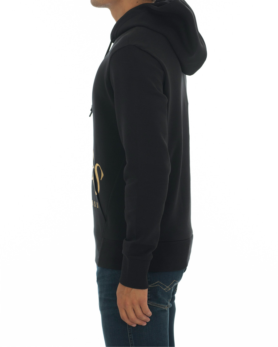 Herre | Trøjer | BOSS GREEN | BOSS Athleisure Sly Hoodie Black/Gold