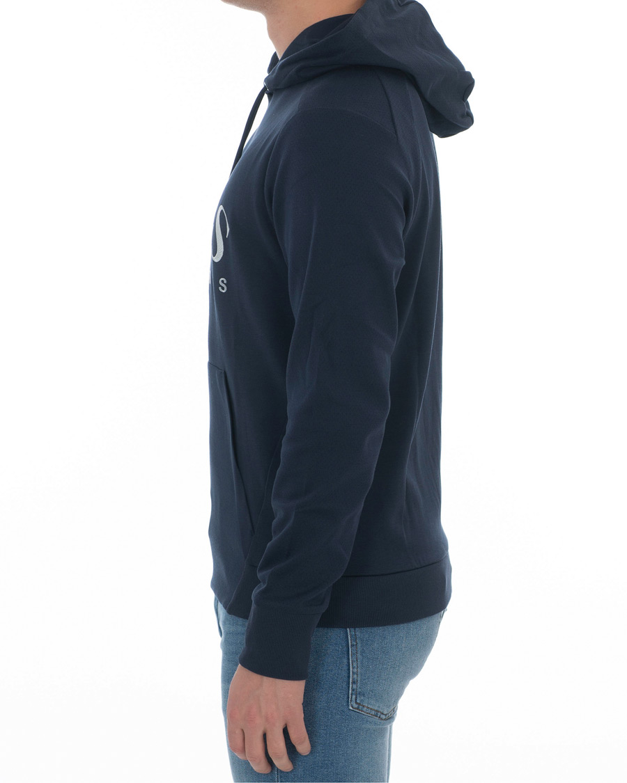 Herre | Trøjer | BOSS GREEN | BOSS Athleisure Soody Hoodie Navy/Silver