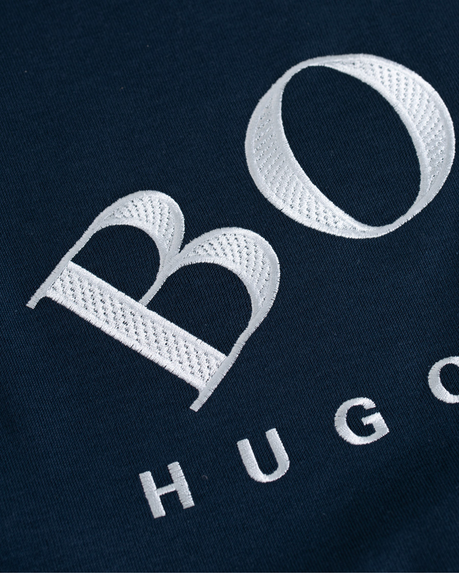Herre | Trøjer | BOSS GREEN | BOSS Athleisure Soody Hoodie Navy/Silver