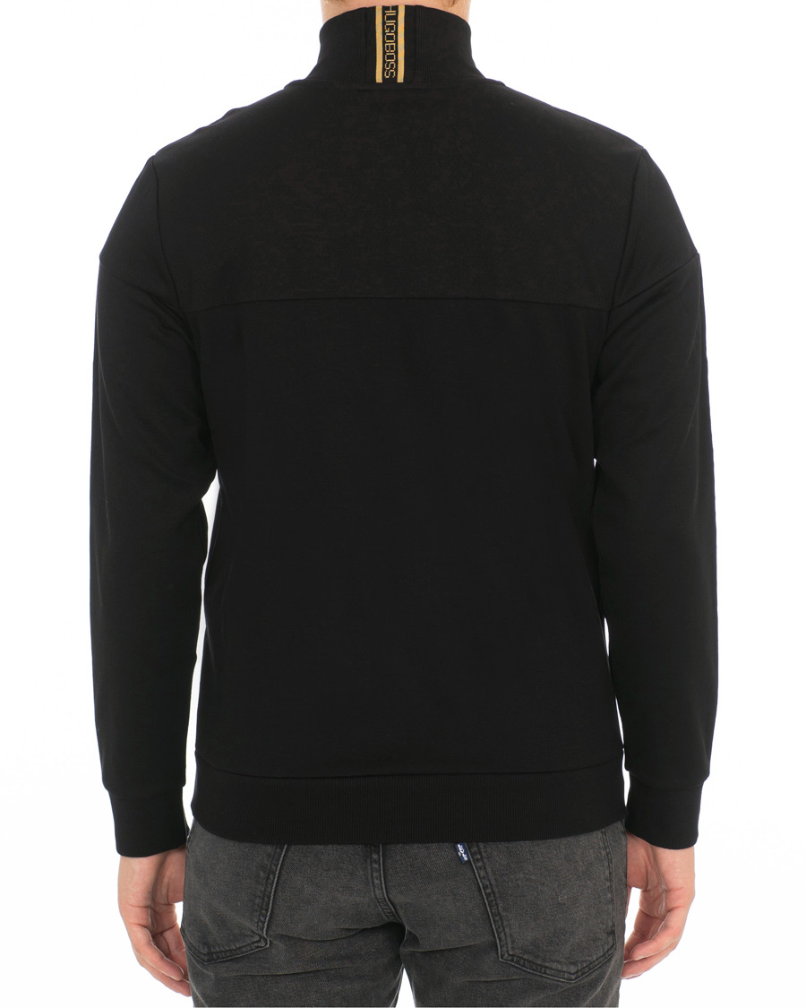Herre | Trøjer | BOSS GREEN | BOSS Athleisure Skaz Win Full Zip Black/Gold