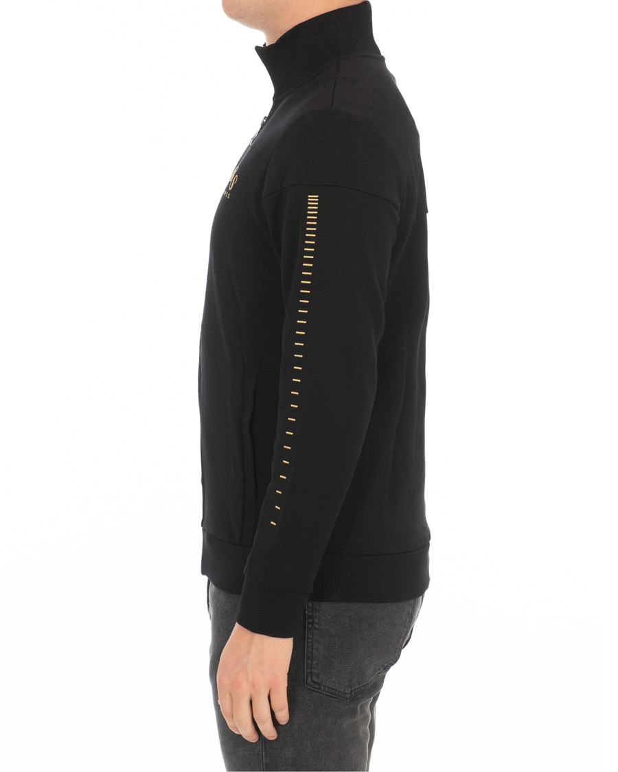 Herre | Trøjer | BOSS GREEN | BOSS Athleisure Skaz Win Full Zip Black/Gold