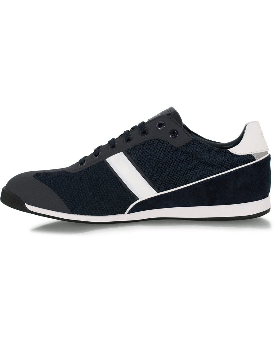 Herre | BOSS Athleisure Glaze Sneaker Navy | BOSS GREEN | BOSS Athleisure Glaze Sneaker Navy
