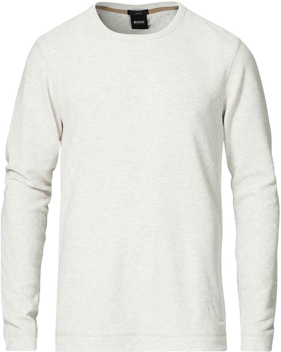 Herre | Trøjer | BOSS ORANGE | BOSS Casual Tempest Sweater White