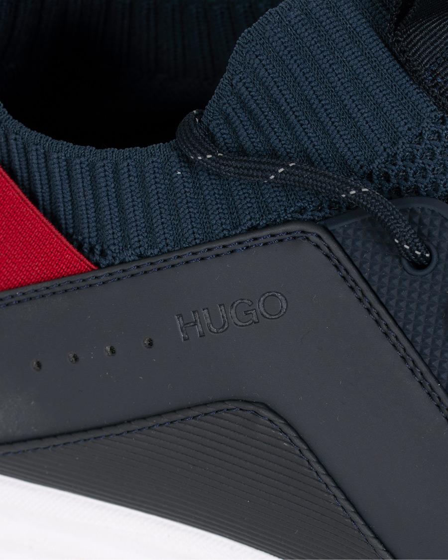 Herre | HUGO Hybrid Running Sneaker Navy | HUGO | Hybrid Running Sneaker Navy