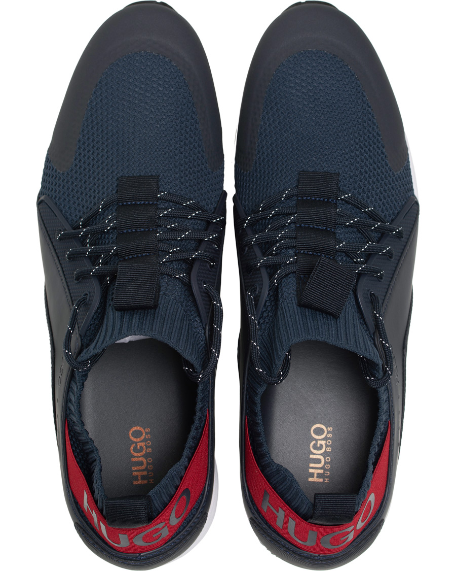 Herre | HUGO Hybrid Running Sneaker Navy | HUGO | Hybrid Running Sneaker Navy