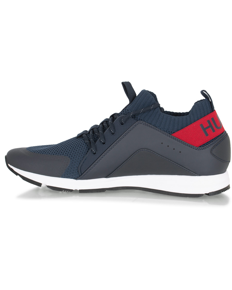 Herre | HUGO Hybrid Running Sneaker Navy | HUGO | Hybrid Running Sneaker Navy