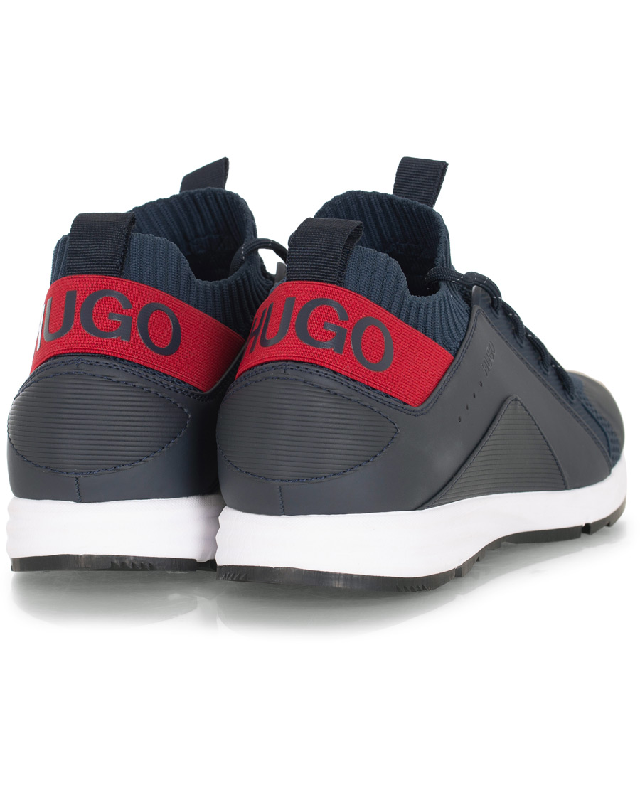 Herre | HUGO Hybrid Running Sneaker Navy | HUGO | Hybrid Running Sneaker Navy