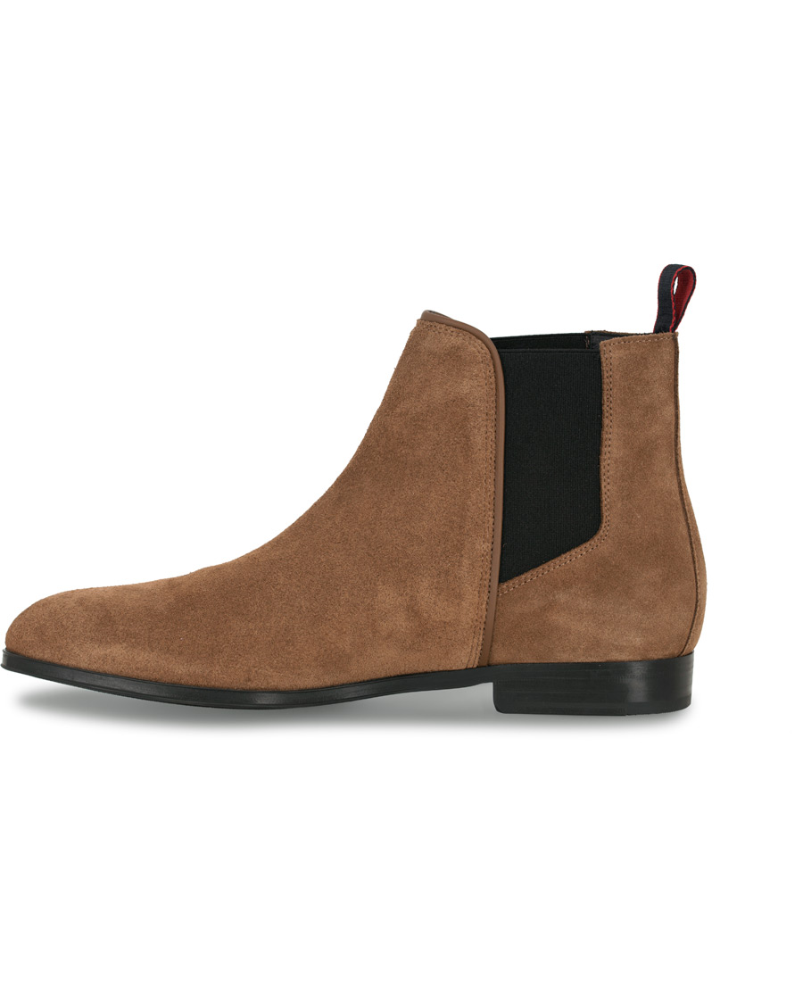 Herre | HUGO Boheme Chelsea Boot Brown Suede | HUGO | Boheme Chelsea Boot Brown Suede