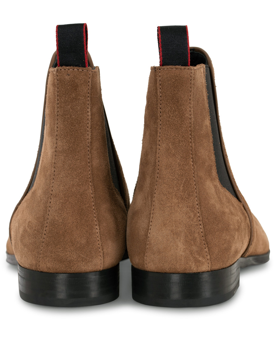 Herre | HUGO Boheme Chelsea Boot Brown Suede | HUGO | Boheme Chelsea Boot Brown Suede