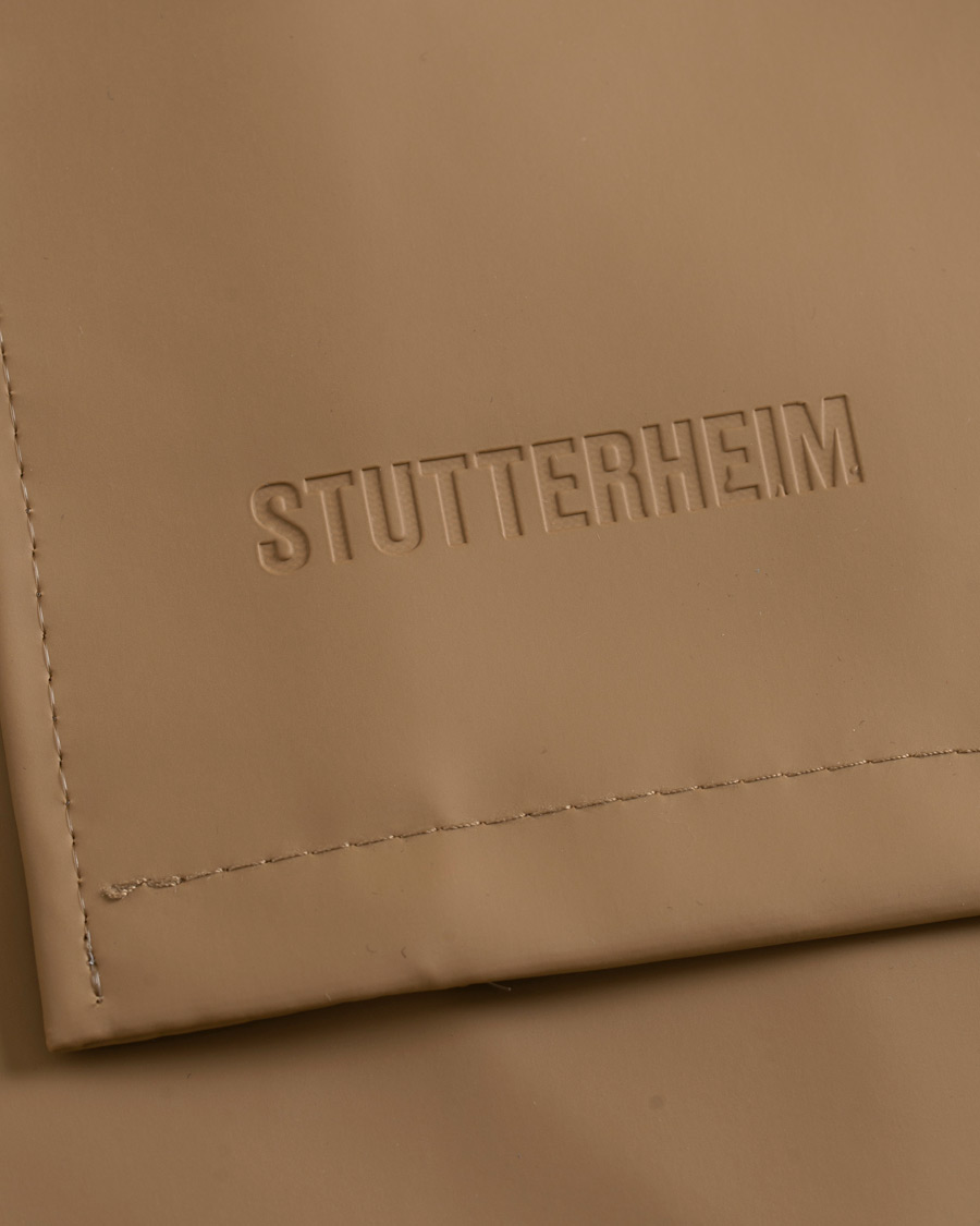Herre | Jakker | Stutterheim | Stockholm Blocked Raincoat Green/Brown