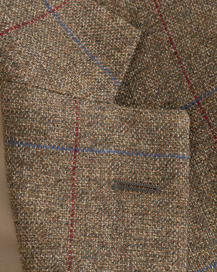 Herre | Blazere & jakker | Walker Slater | Edward Tweed Windowpane Blazer Brown