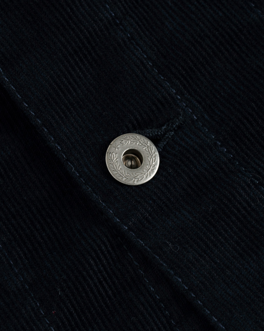 Herre | Jakker | J.Crew | Stretch Corduroy Trucker Jacket Navy
