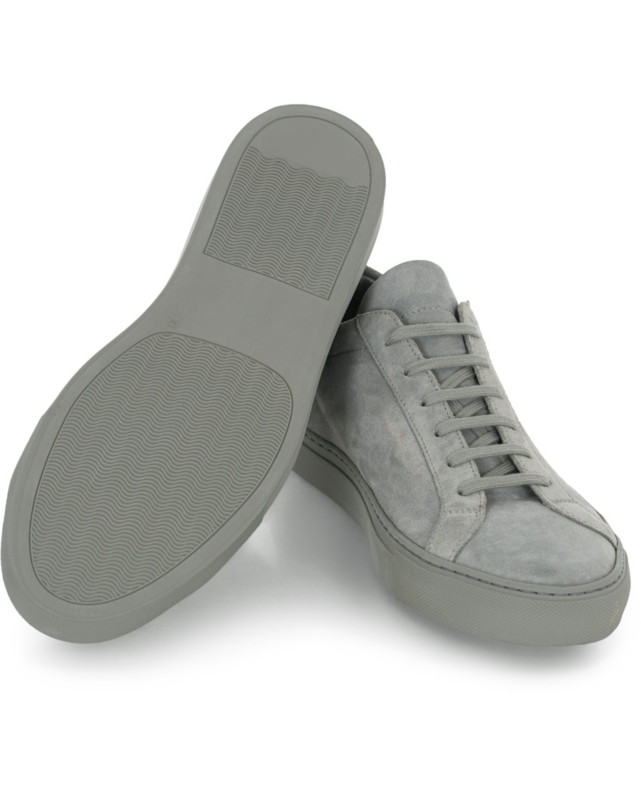 Herre | Common Projects Original Achilles Suede Sneaker Grey | Common Projects | Original Achilles Suede Sneaker Grey