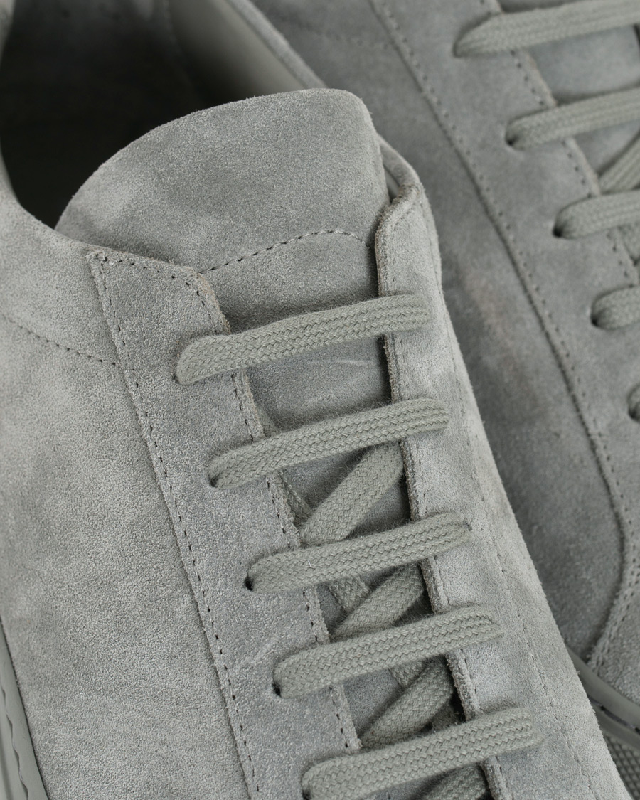 Herre | Common Projects Original Achilles Suede Sneaker Grey | Common Projects | Original Achilles Suede Sneaker Grey
