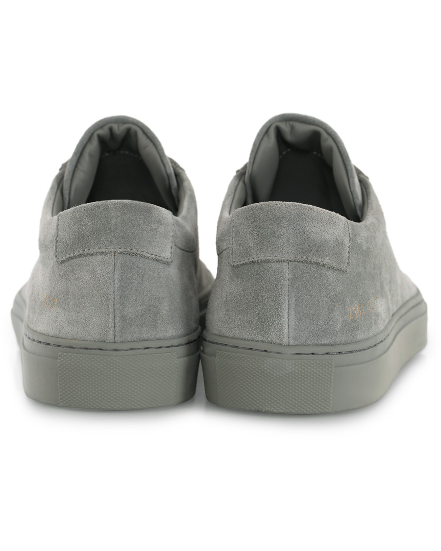 Herre | Common Projects Original Achilles Suede Sneaker Grey | Common Projects | Original Achilles Suede Sneaker Grey