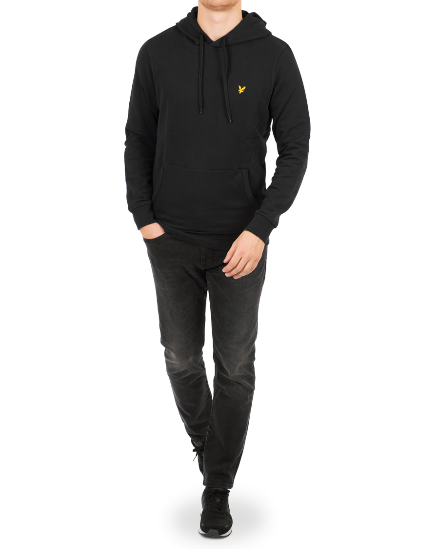 Herre | Trøjer | Lyle & Scott | Pullover Hoodie True Black