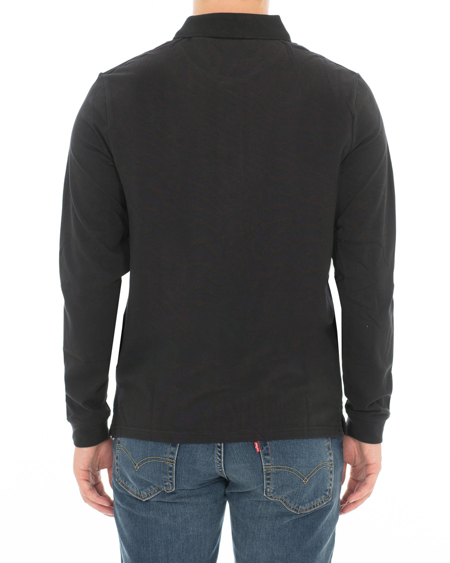 Herre | Trøjer | Lyle & Scott | Long Sleeve Plain Polo True Black