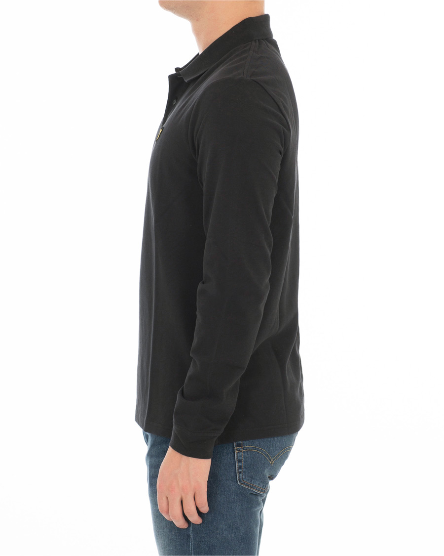 Herre | Trøjer | Lyle & Scott | Long Sleeve Plain Polo True Black
