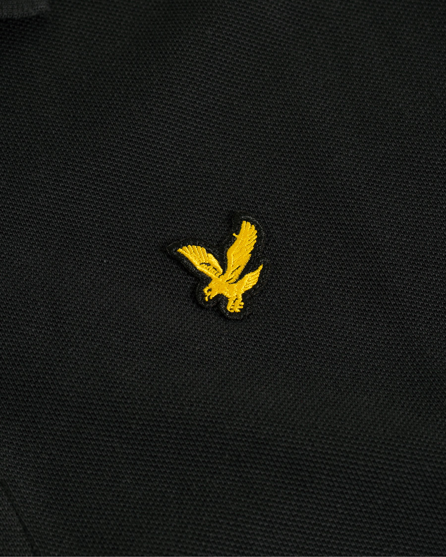 Herre | Trøjer | Lyle & Scott | Long Sleeve Plain Polo True Black